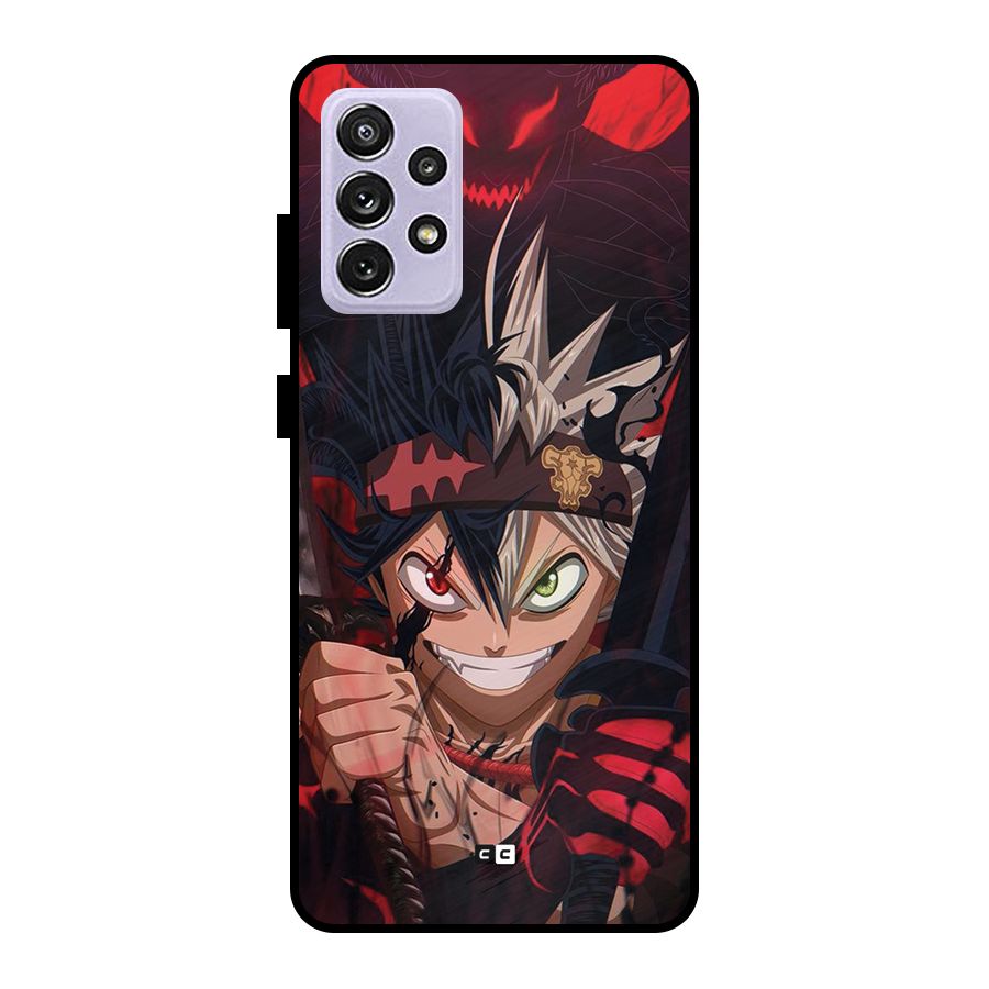 Asta Ready For Battle Metal Back Case for Galaxy A72