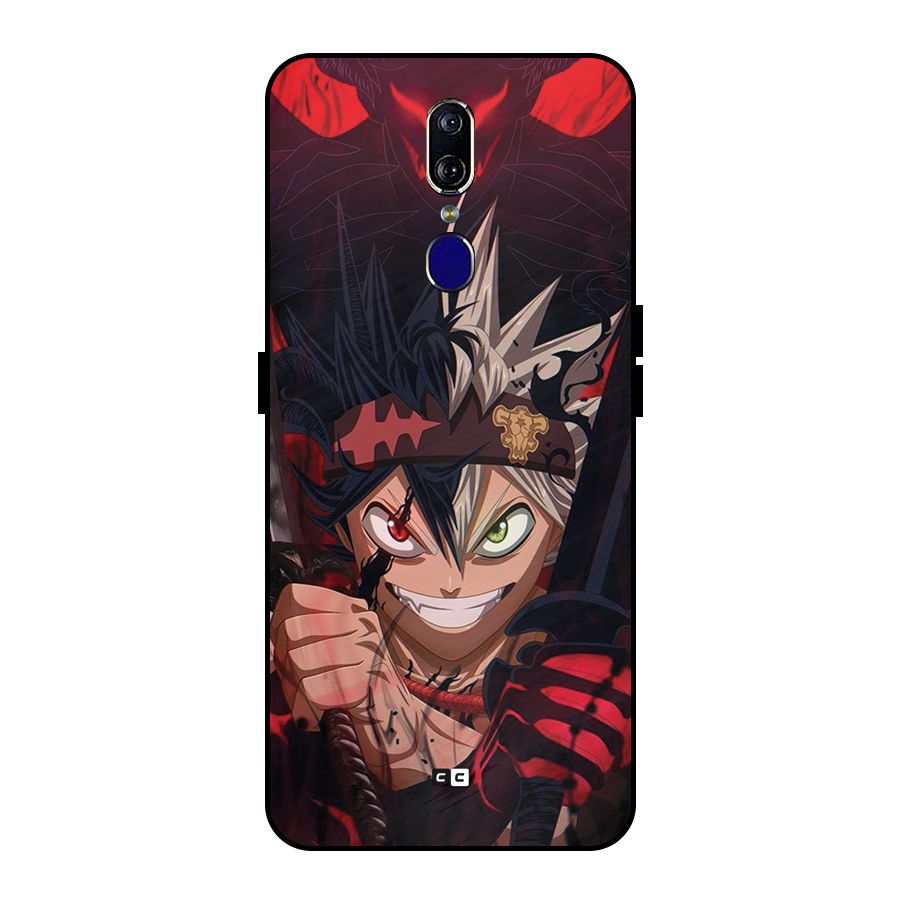 Asta Ready For Battle Metal Back Case for Oppo F11