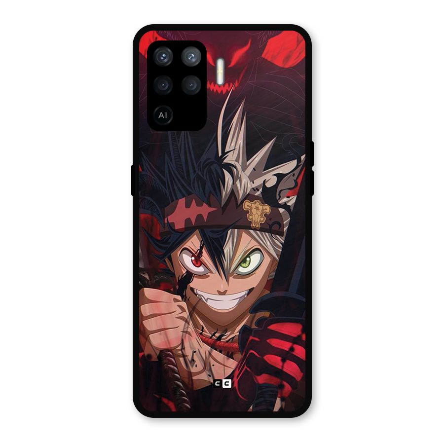 Asta Ready For Battle Metal Back Case for Oppo F19 Pro