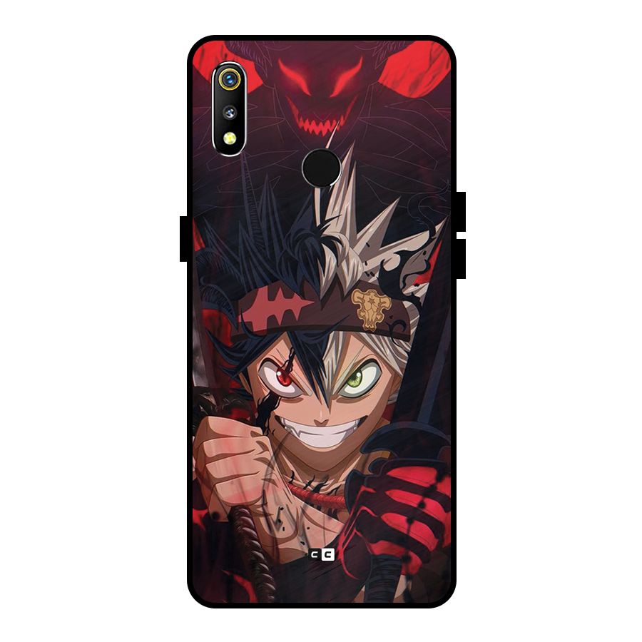 Asta Ready For Battle Metal Back Case for Realme 3i