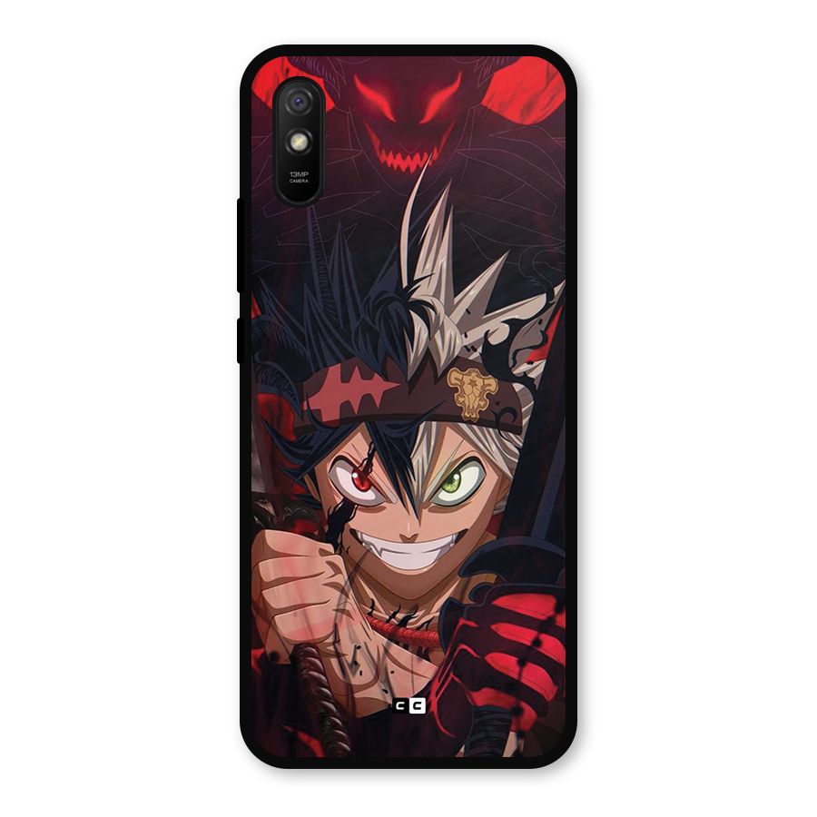Asta Ready For Battle Metal Back Case for Redmi 9a