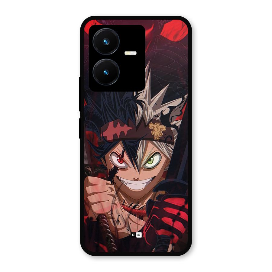 Asta Ready For Battle Metal Back Case for Vivo Y22