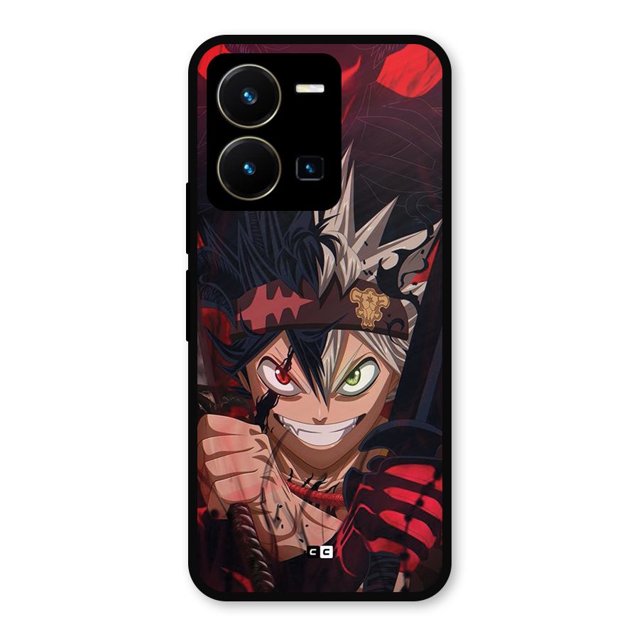 Asta Ready For Battle Metal Back Case for Vivo Y35