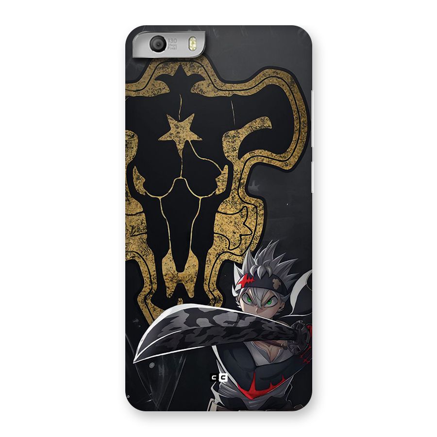 Asta With Black Bulls Back Case for Canvas Knight 2