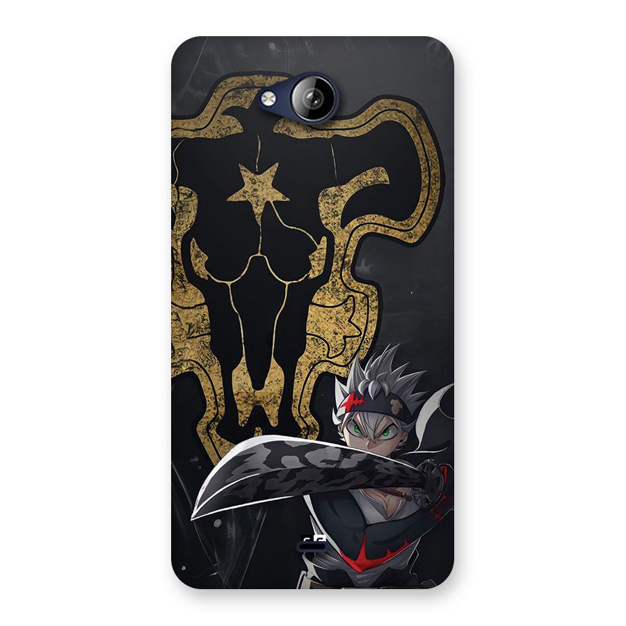 Asta With Black Bulls Back Case for Canvas Play Q355