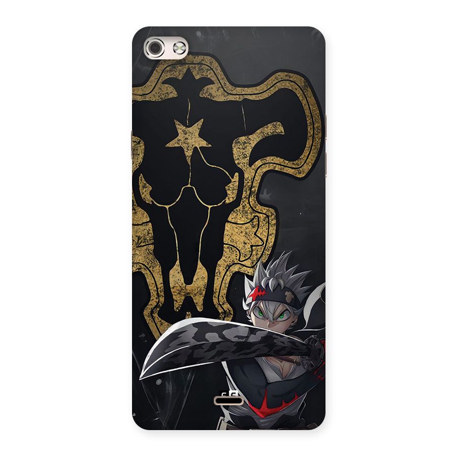 Asta With Black Bulls Back Case for Canvas Silver 5