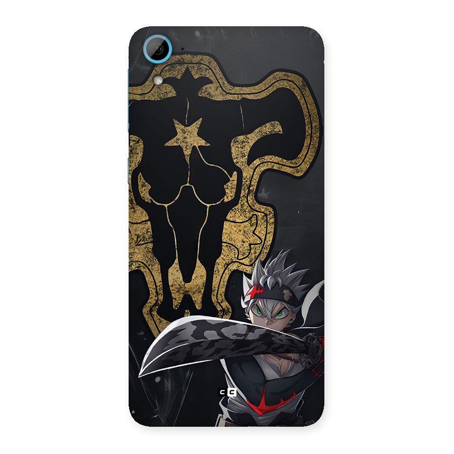Asta With Black Bulls Back Case for Desire 826