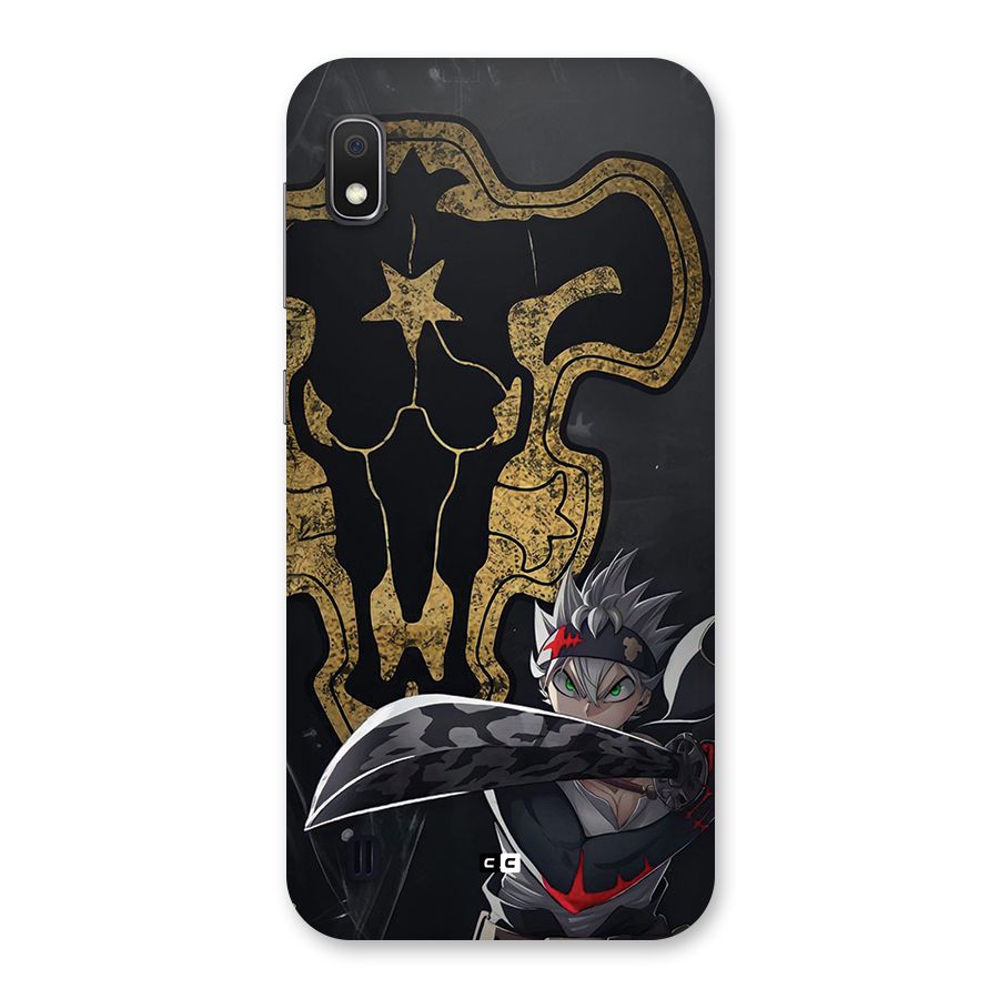 Asta With Black Bulls Back Case for Galaxy A10