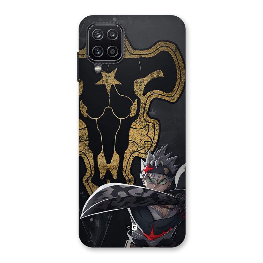 Asta With Black Bulls Back Case for Galaxy A12