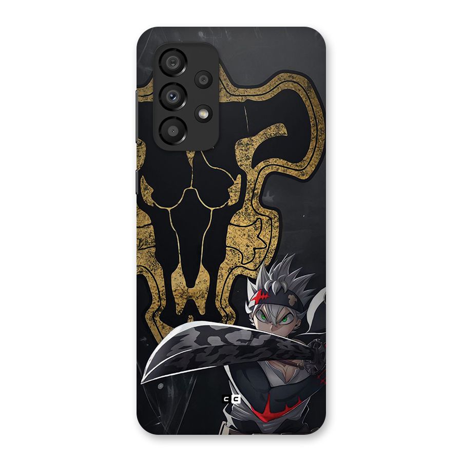 Asta With Black Bulls Back Case for Galaxy A33 5G
