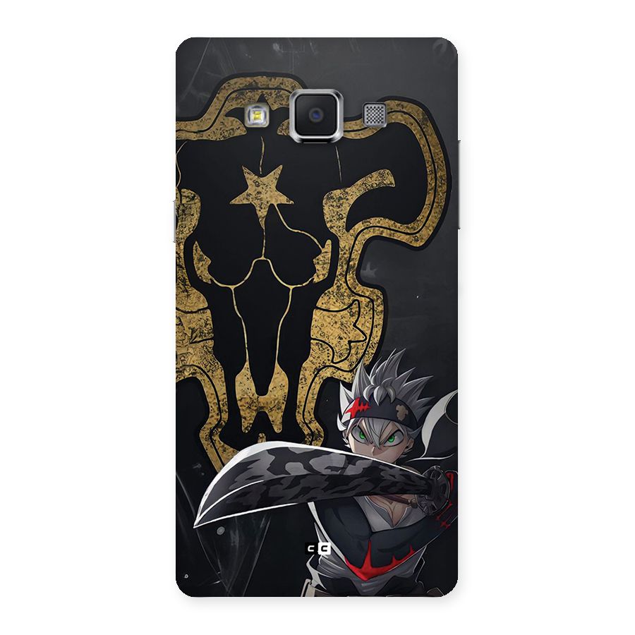 Asta With Black Bulls Back Case for Galaxy A5