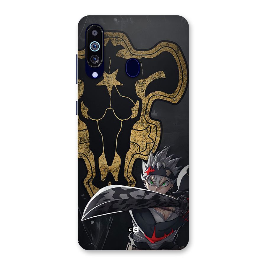 Asta With Black Bulls Back Case for Galaxy A60