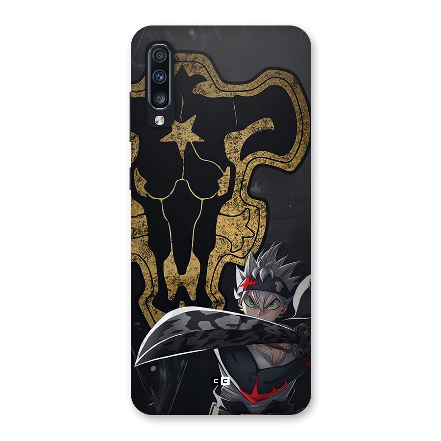 Asta With Black Bulls Back Case for Galaxy A70s