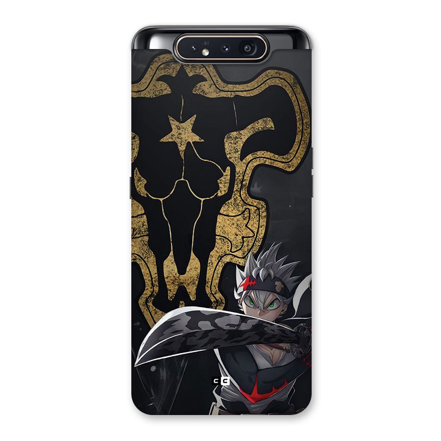 Asta With Black Bulls Back Case for Galaxy A80