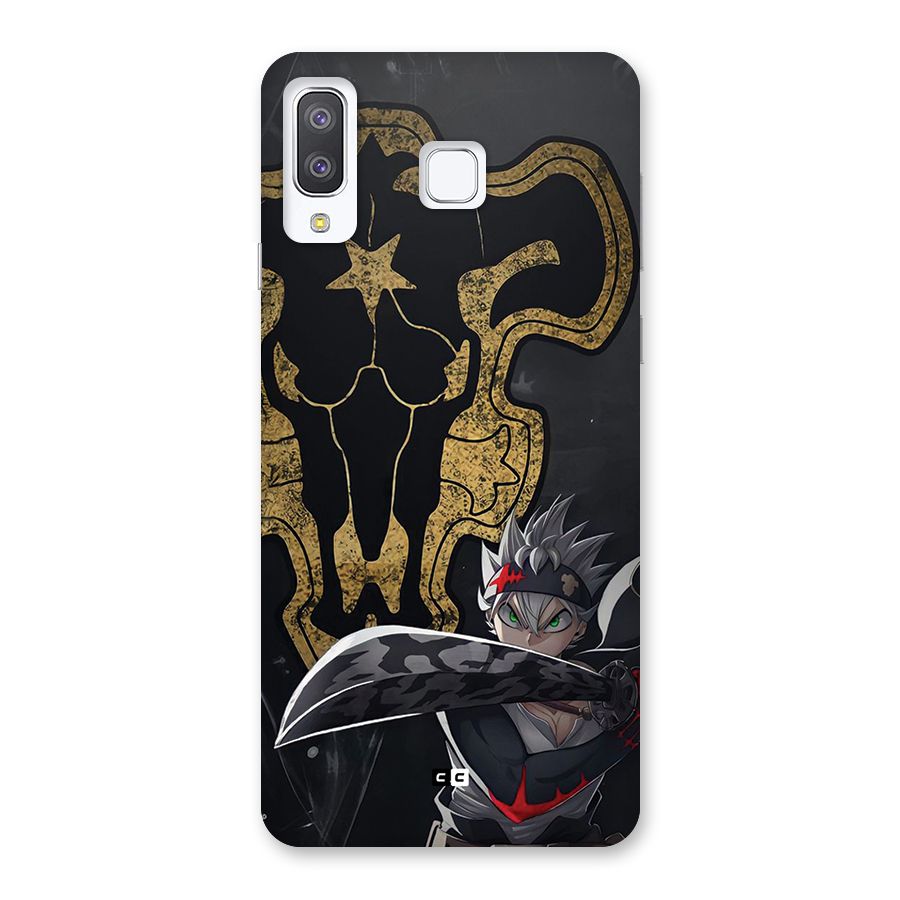 Asta With Black Bulls Back Case for Galaxy A8 Star