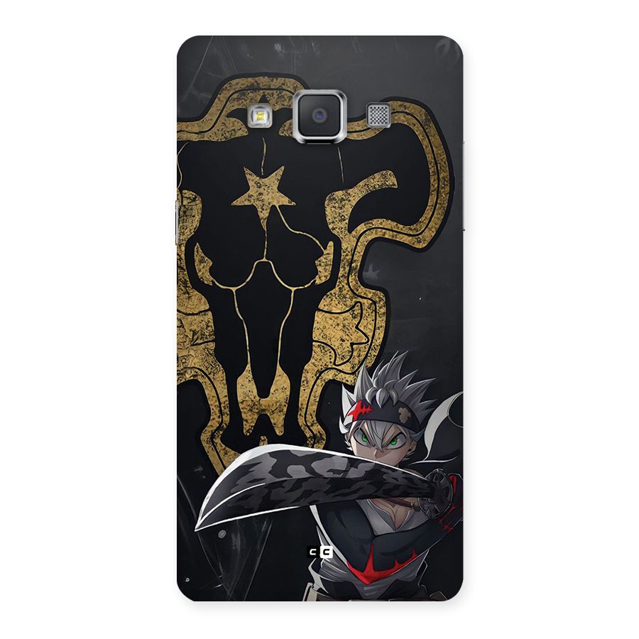 Asta With Black Bulls Back Case for Galaxy Grand Max