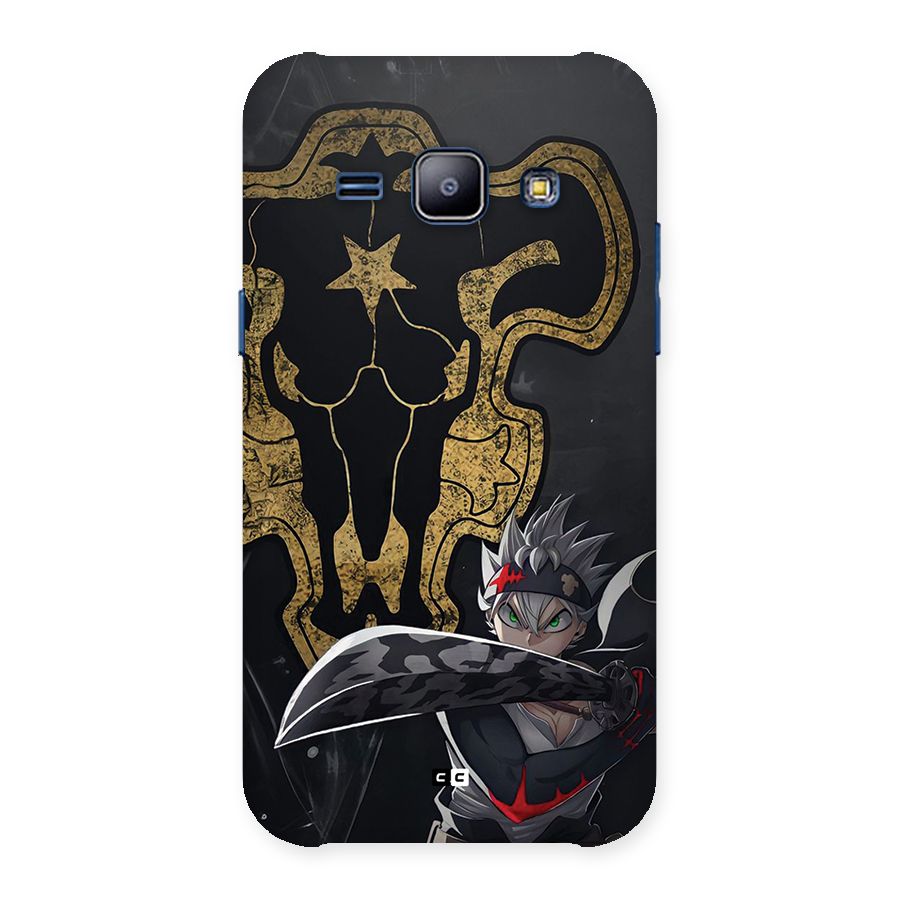 Asta With Black Bulls Back Case for Galaxy J1