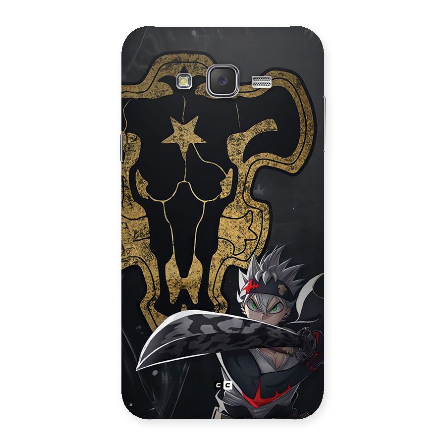 Asta With Black Bulls Back Case for Galaxy J7