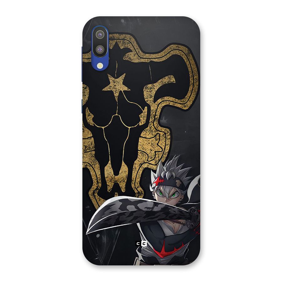 Asta With Black Bulls Back Case for Galaxy M10