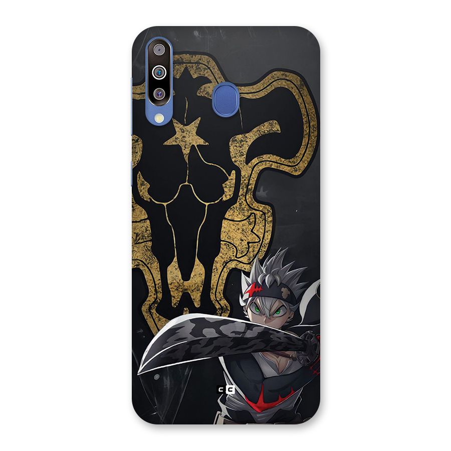 Asta With Black Bulls Back Case for Galaxy M30