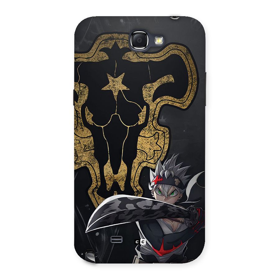 Asta With Black Bulls Back Case for Galaxy Note 2