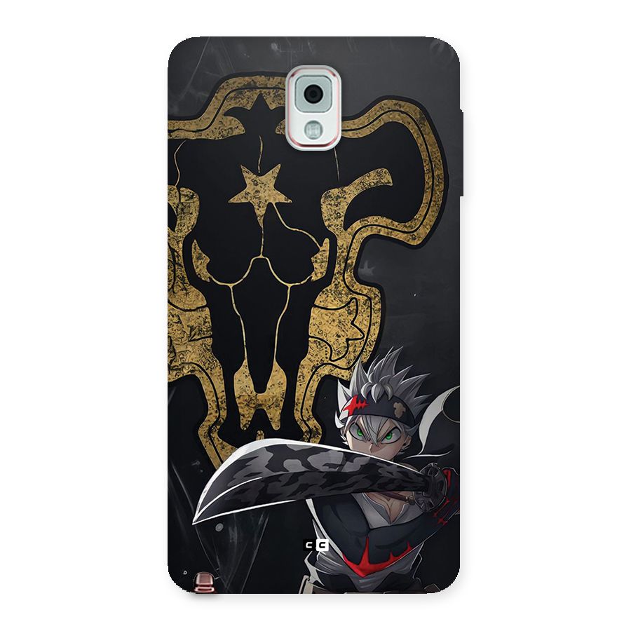 Asta With Black Bulls Back Case for Galaxy Note 3