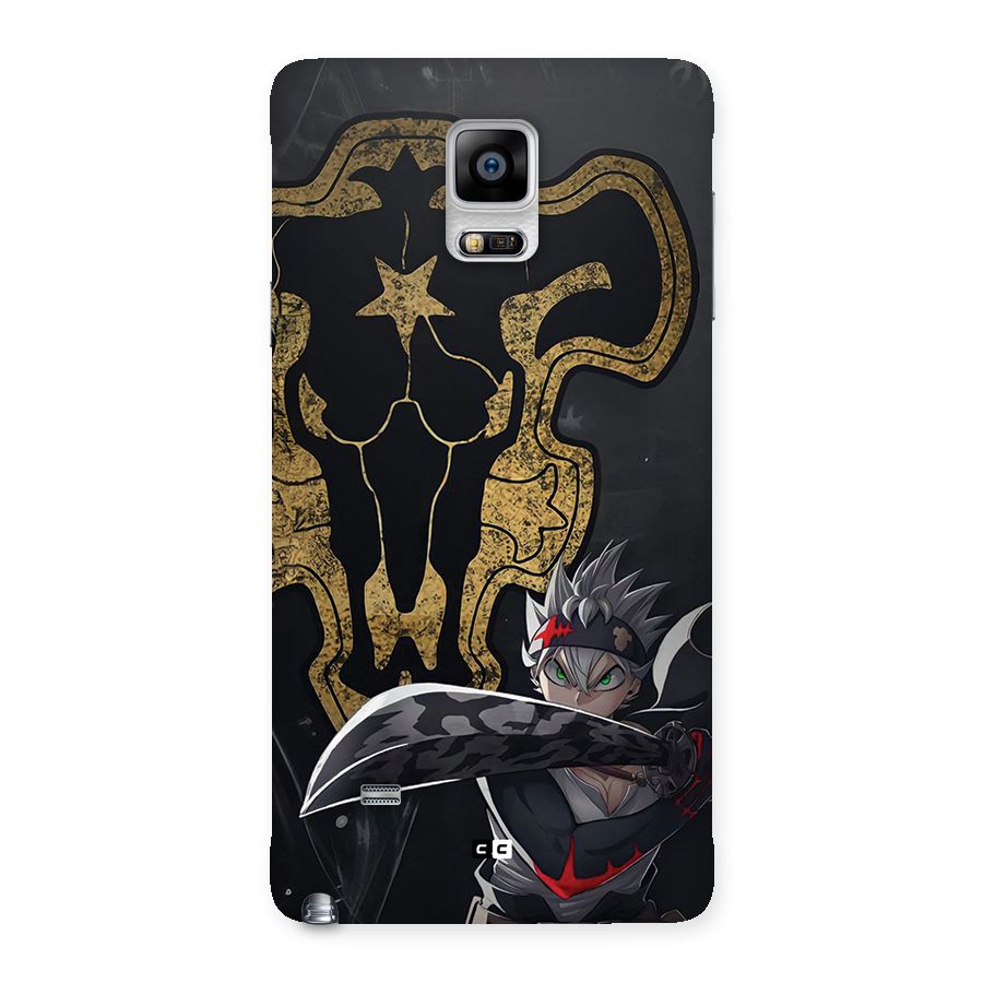 Asta With Black Bulls Back Case for Galaxy Note 4