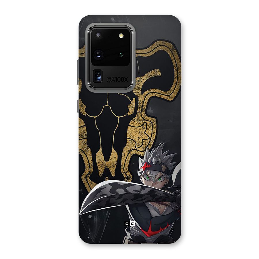 Asta With Black Bulls Back Case for Galaxy S20 Ultra
