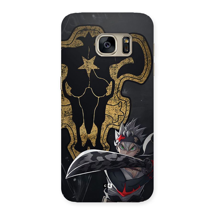 Asta With Black Bulls Back Case for Galaxy S7