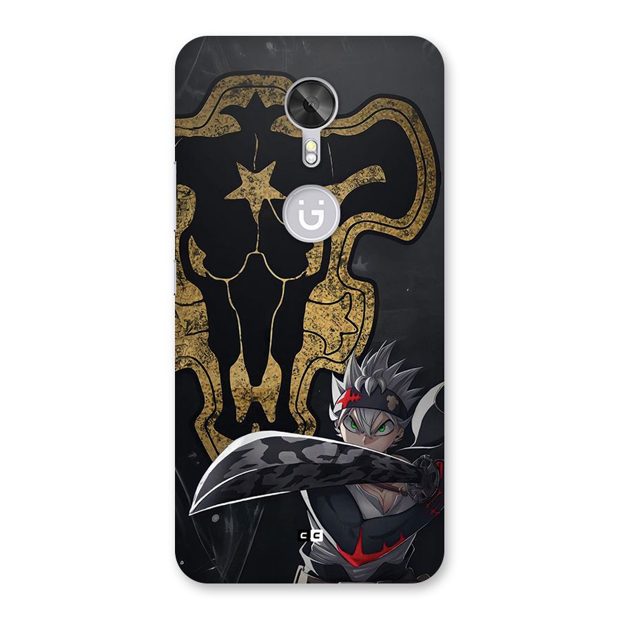 Asta With Black Bulls Back Case for Gionee A1