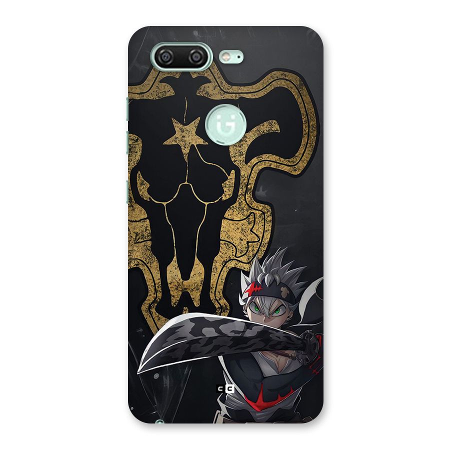 Asta With Black Bulls Back Case for Gionee S10