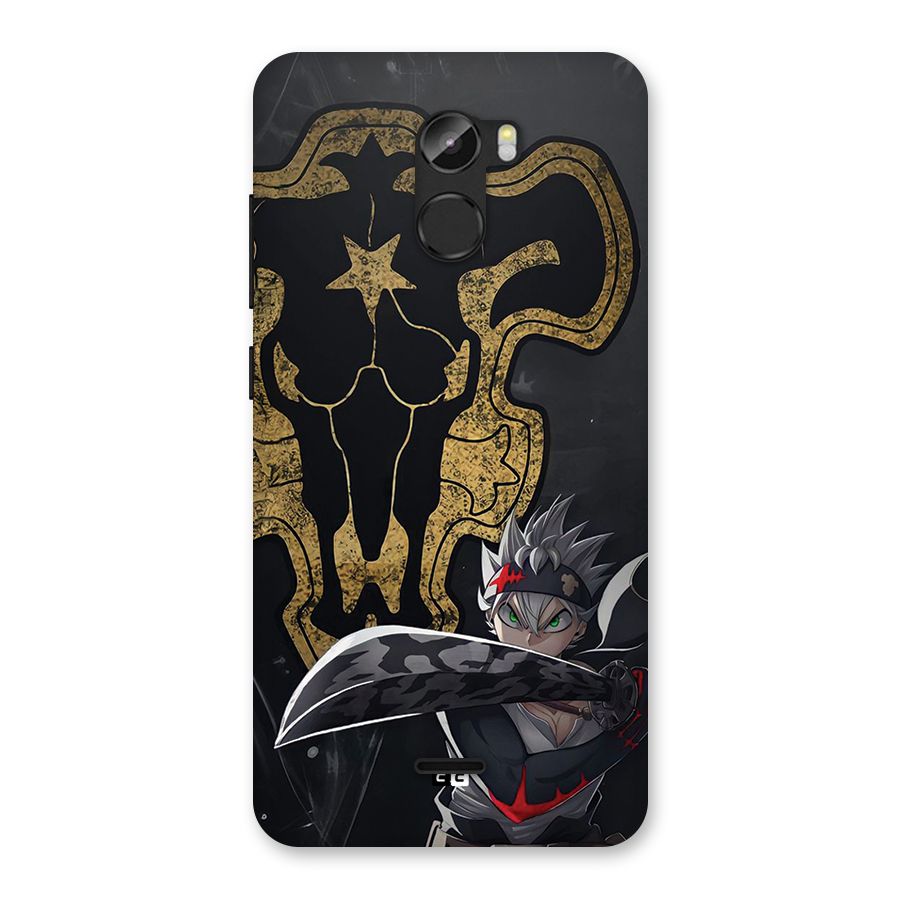 Asta With Black Bulls Back Case for Gionee X1