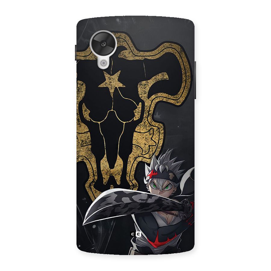 Asta With Black Bulls Back Case for Google Nexus 5
