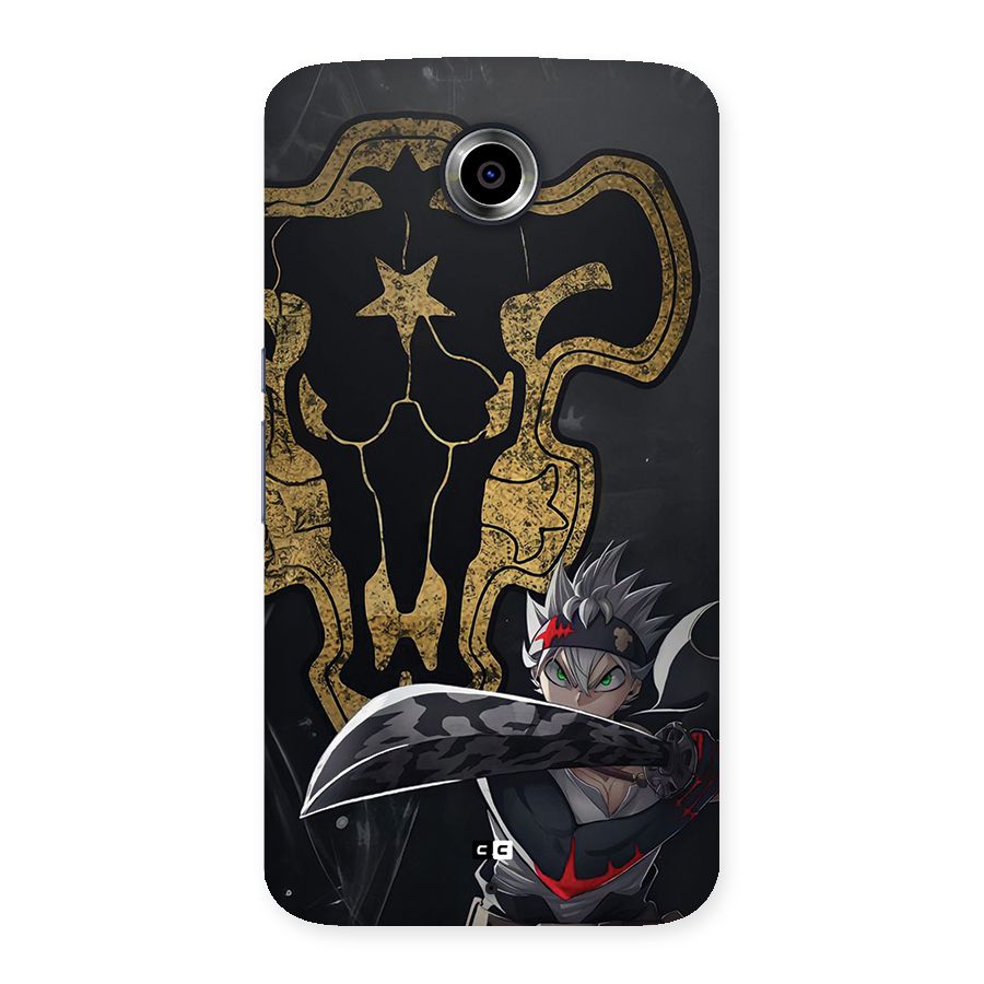 Asta With Black Bulls Back Case for Google Nexus 6