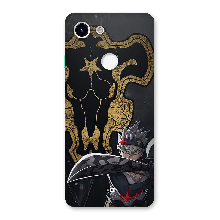 Asta With Black Bulls Back Case for Google Pixel 3