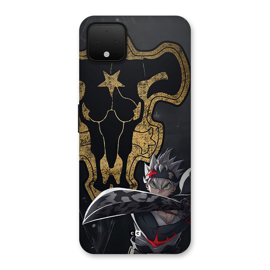 Asta With Black Bulls Back Case for Google Pixel 4 XL
