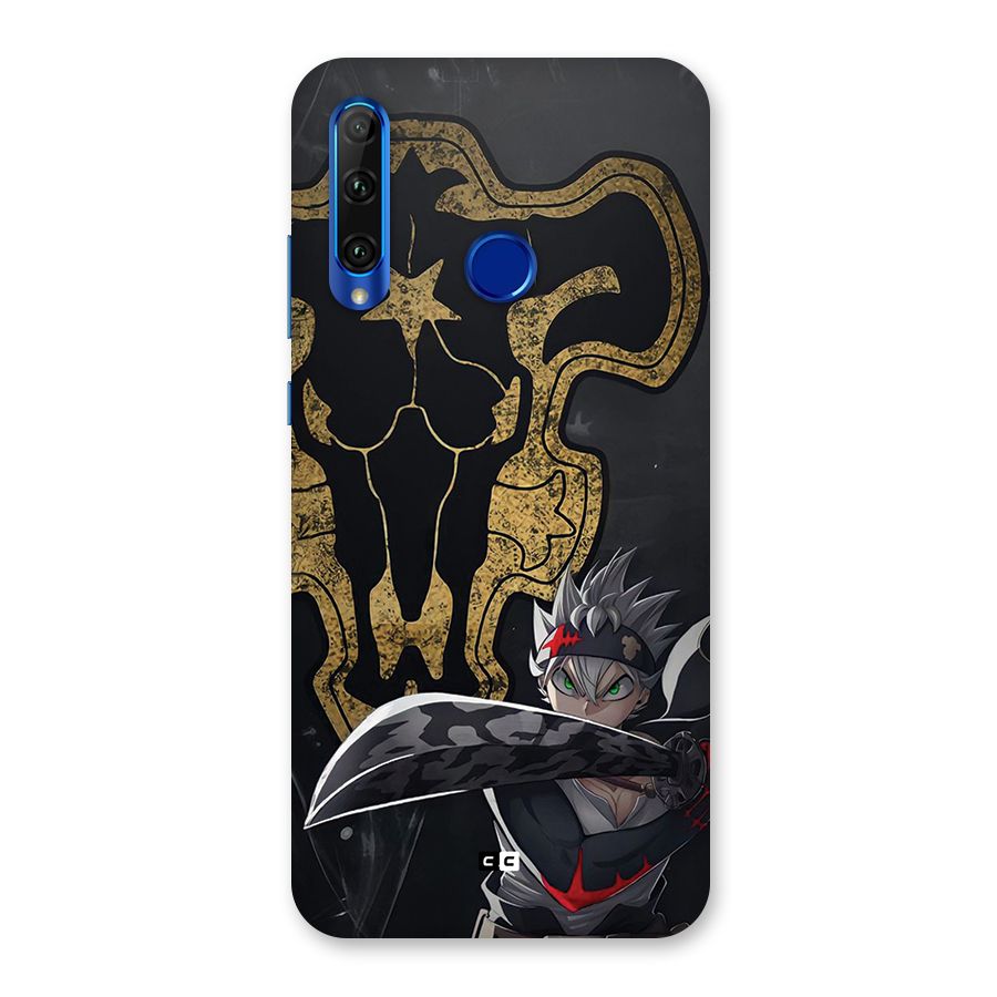 Asta With Black Bulls Back Case for Honor 20i