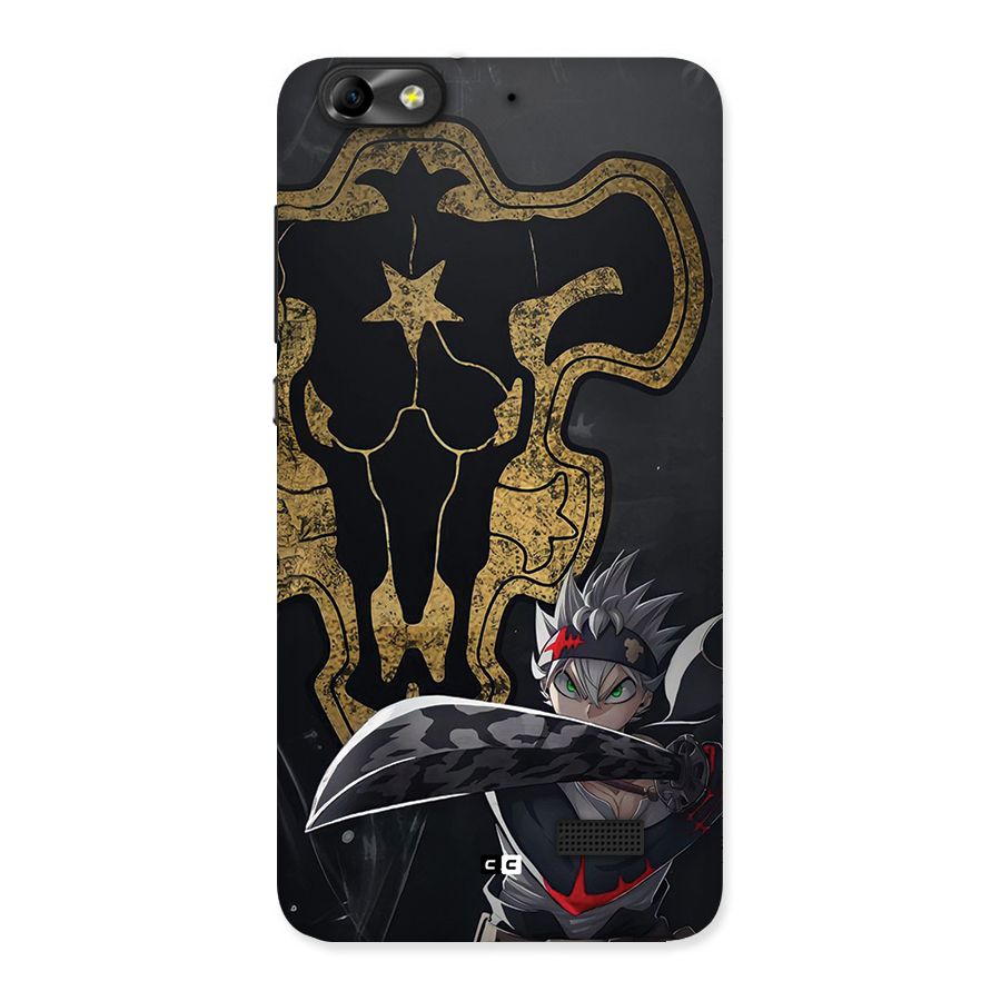 Asta With Black Bulls Back Case for Honor 4C