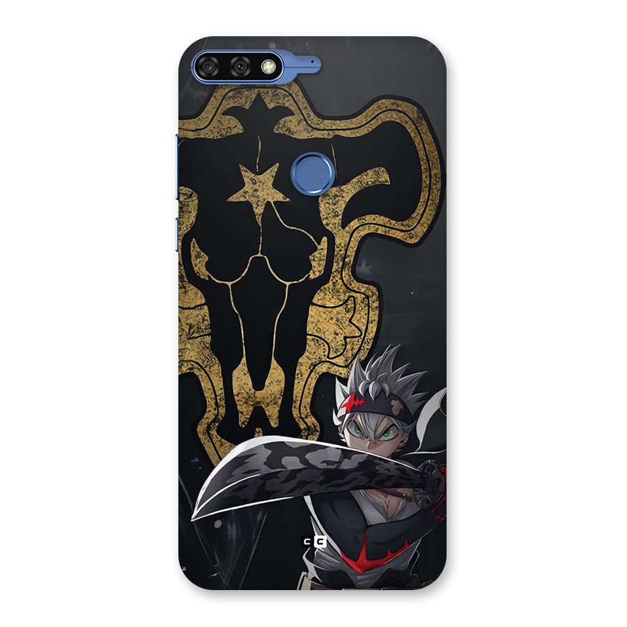 Asta With Black Bulls Back Case for Honor 7C