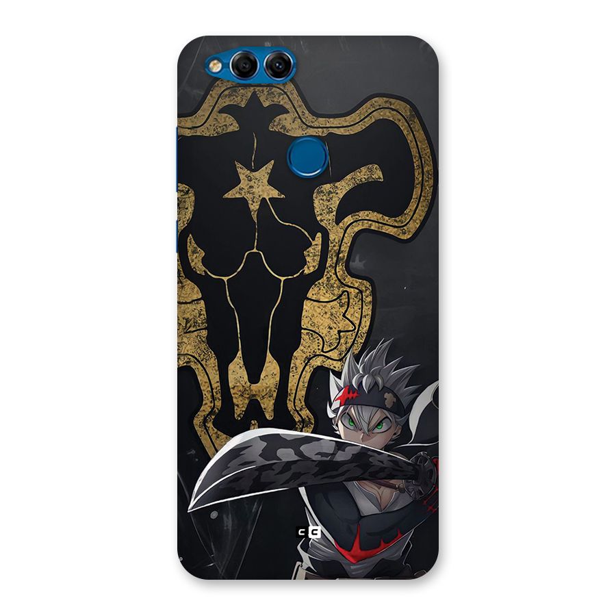 Asta With Black Bulls Back Case for Honor 7X
