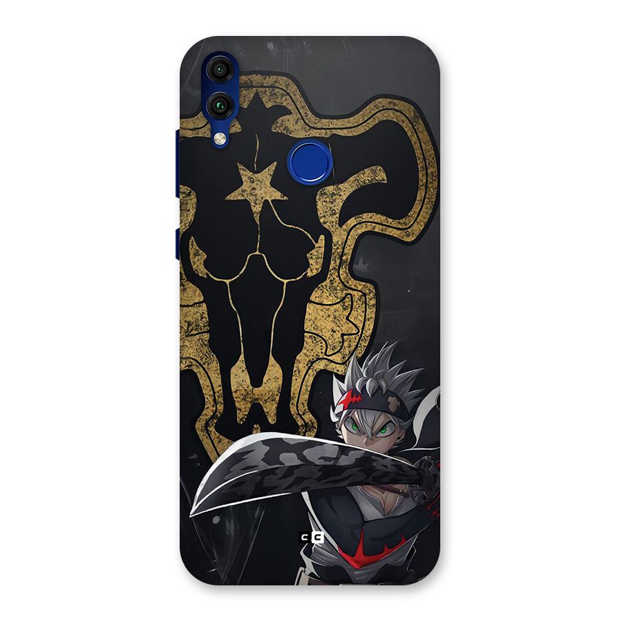 Asta With Black Bulls Back Case for Honor 8C