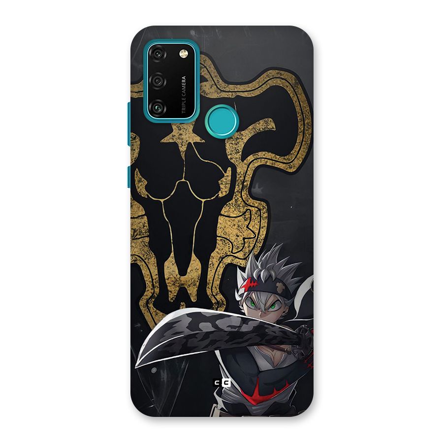 Asta With Black Bulls Back Case for Honor 9A