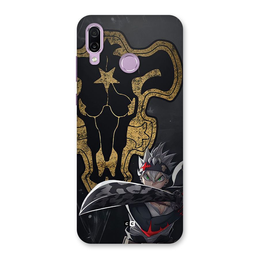 Asta With Black Bulls Back Case for Honor Play
