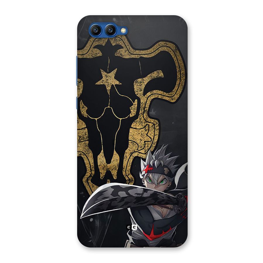 Asta With Black Bulls Back Case for Honor View 10