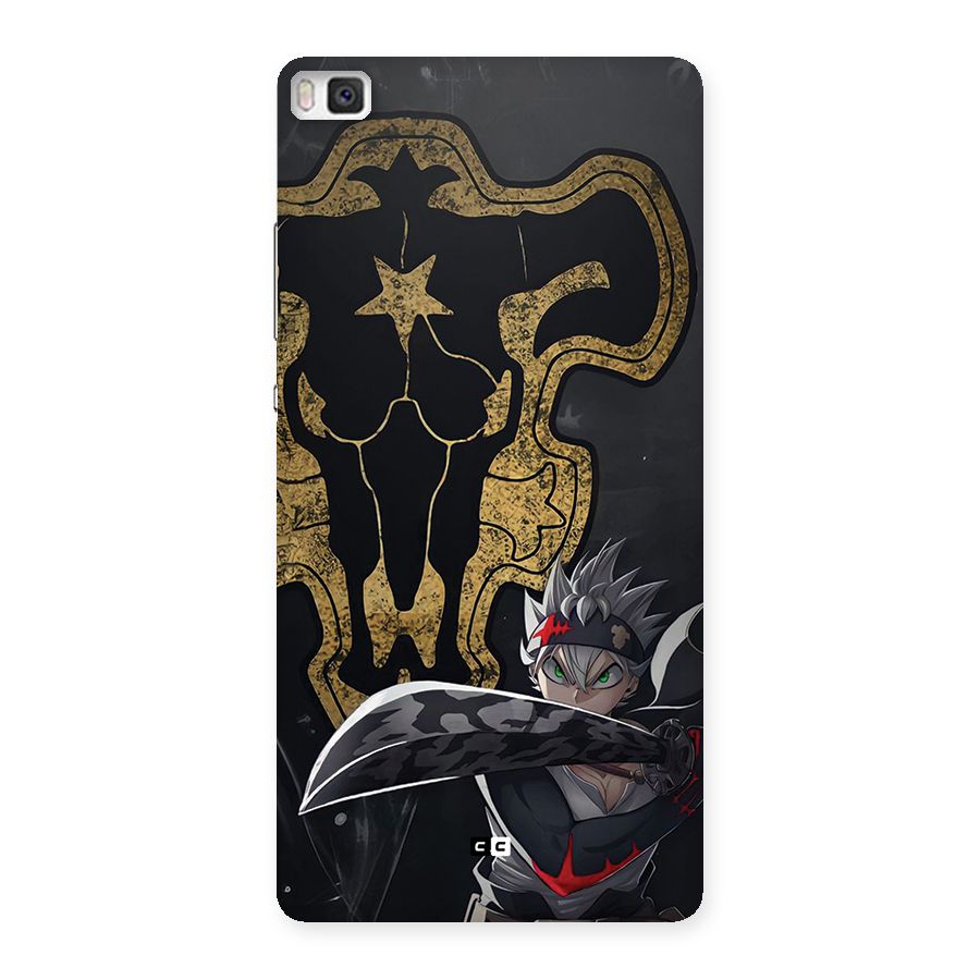 Asta With Black Bulls Back Case for Huawei P8
