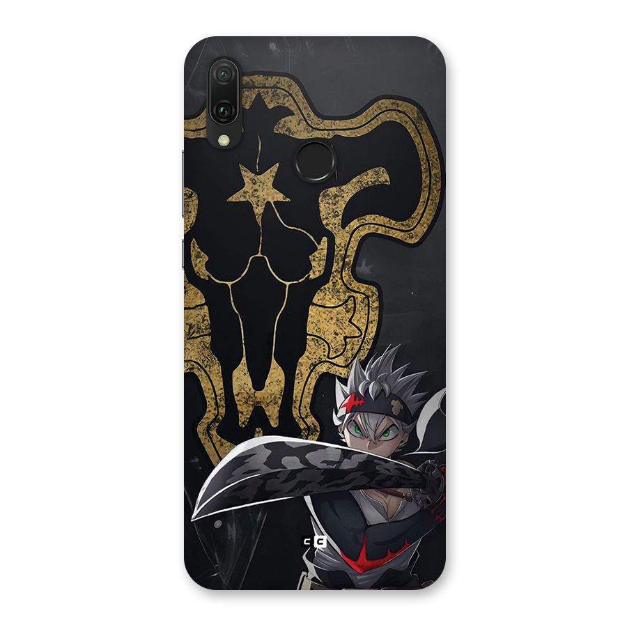 Asta With Black Bulls Back Case for Huawei Y9 (2019)