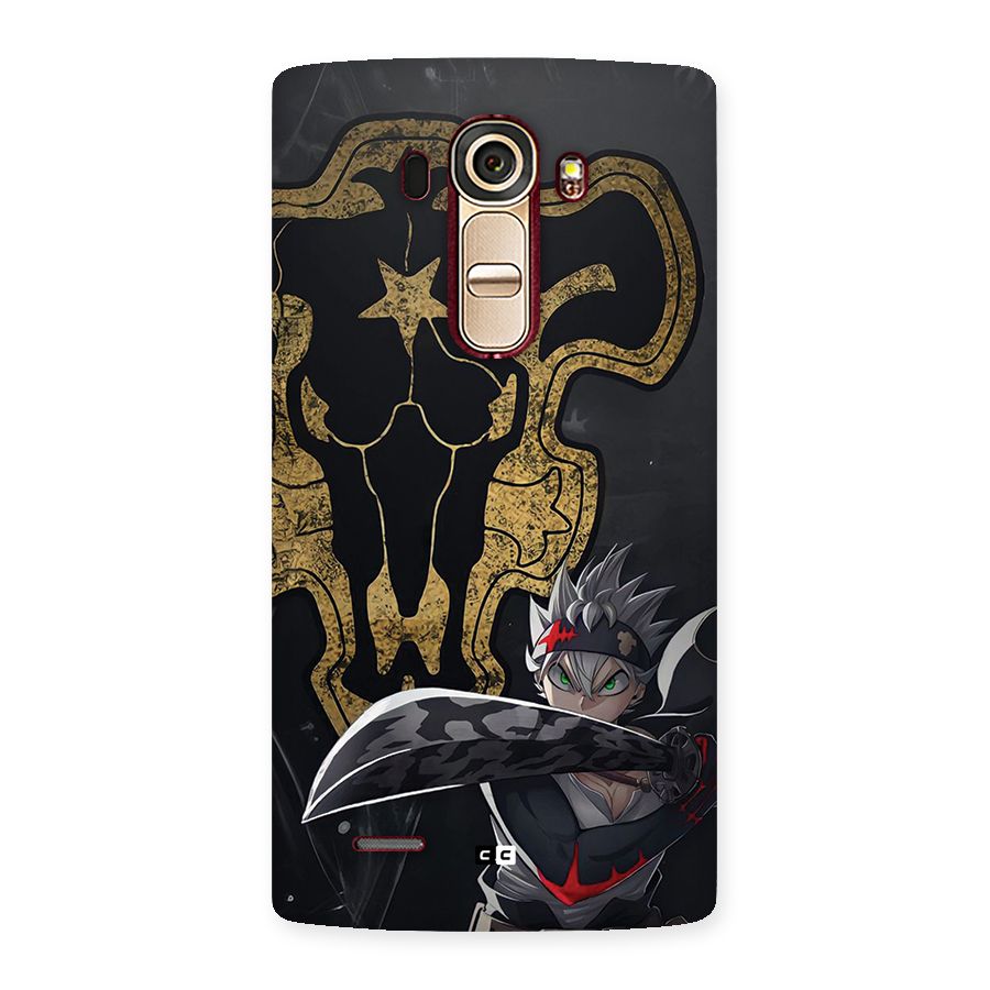 Asta With Black Bulls Back Case for LG G4