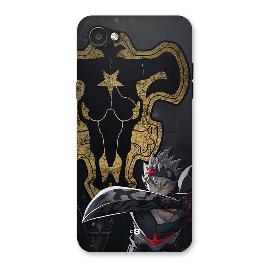 Asta With Black Bulls Back Case for LG Q6