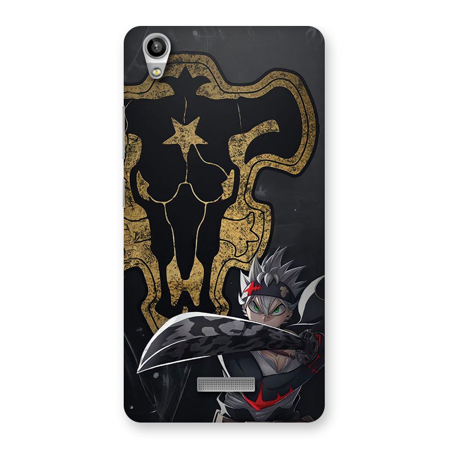 Asta With Black Bulls Back Case for Lava Pixel V1