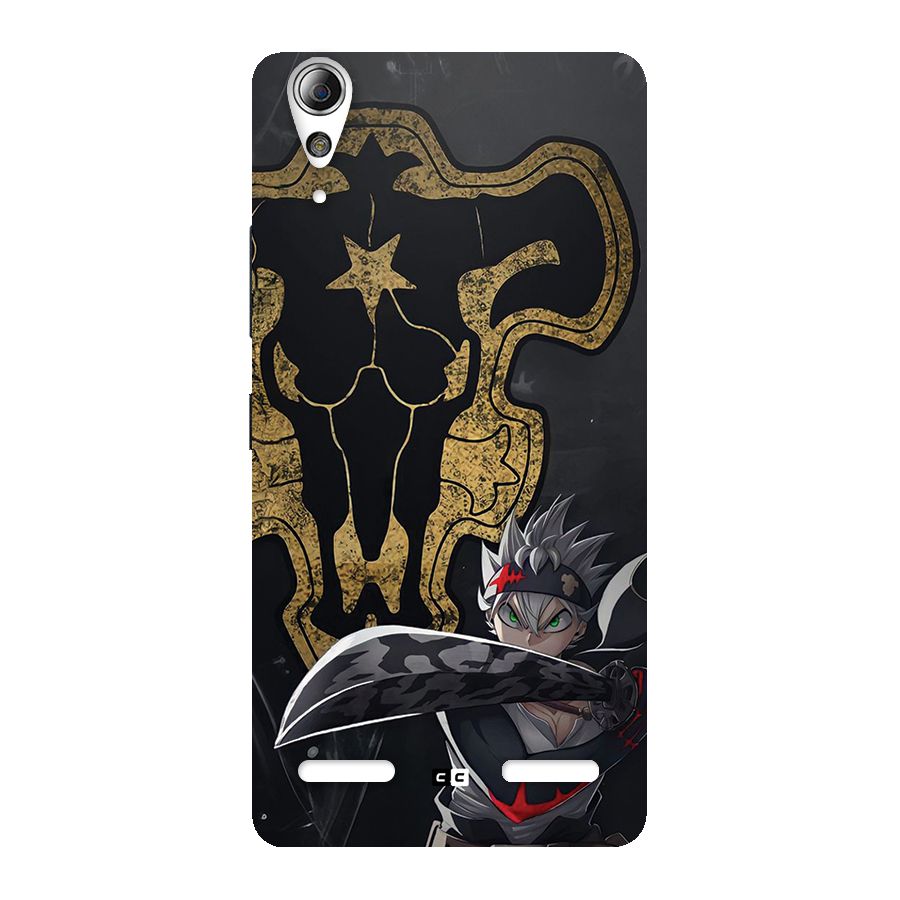 Asta With Black Bulls Back Case for Lenovo A6000 Plus